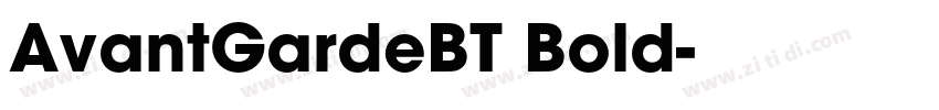 AvantGardeBT Bold字体转换 AvantGardeBT Bold字体转换